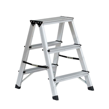 Scară dublă din aluminiu LIDER-TECH - AD0403 (2*3tr)