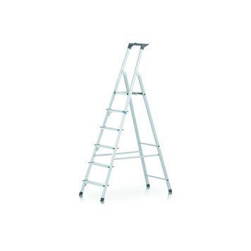 Scară cu parapet si suport pentru scule ZARGES - Z200 44155 (5tr)