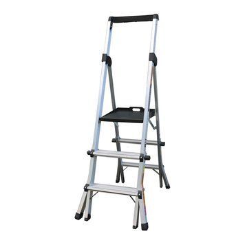Scară cu platforma reglabilă LIDER-TECH - LDR 1120 (4*3tr)