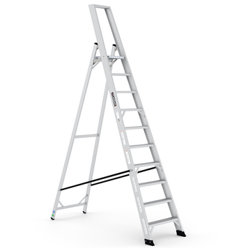 Scară cu parapet şi suport pentru scule CAGSAN - REG9 (9tr)